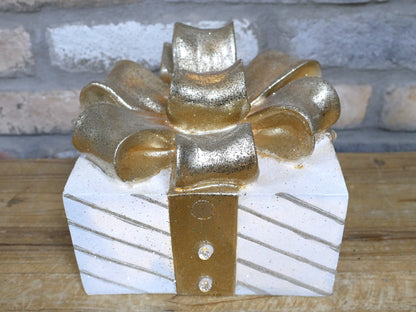 Champagne Christmas Present Decoration – Small — view 3