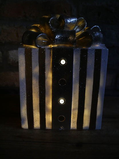 Champagne Christmas Present Decoration – Large — view 3