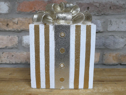 Champagne Christmas Present Decoration – Large — view 4