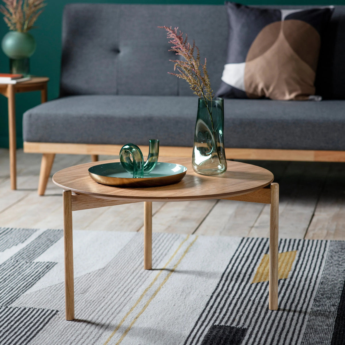 Burley Coffee Table – Oak — view 1