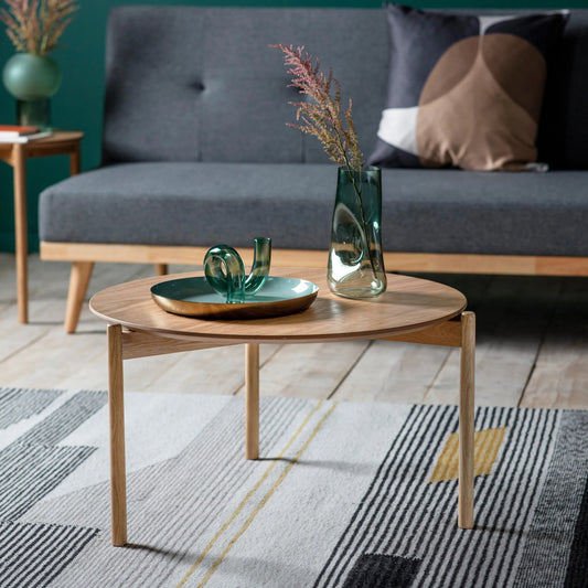 Burley Coffee Table – Oak — view 1