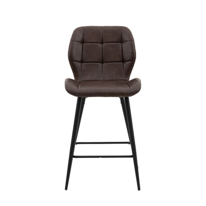 Manford Bar Stools – Brown, Set of 2 — view 1