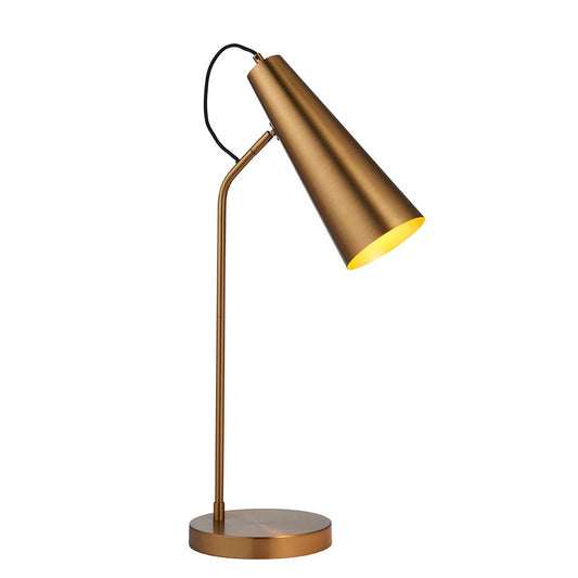 Karna Table Lamp – Antique Brass — view 1