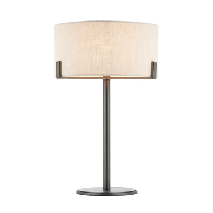 Hayfield Table Lamp – Bronze & Natural — view 1