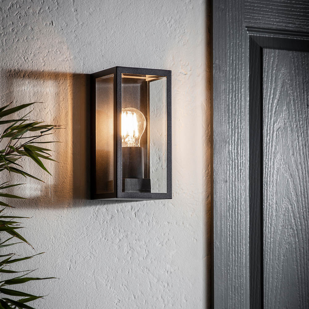 Oxford Wall Light – Matt Black — view 3