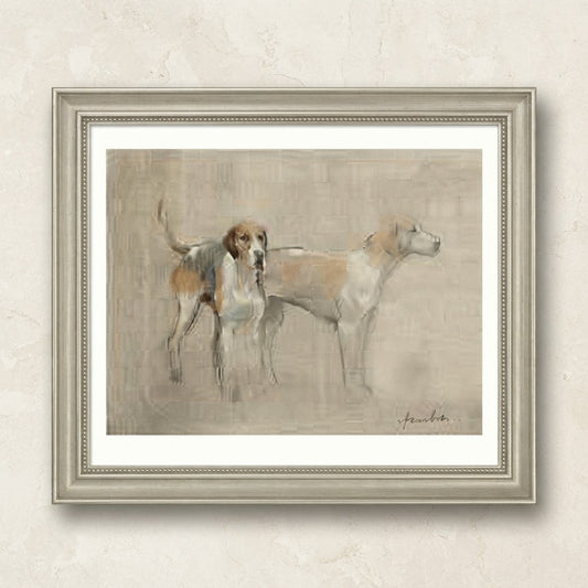 'Hounds 2' Framed Art
