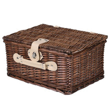 Striped Lining 2 x person picnic basket