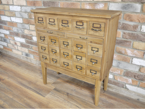 Apothecary Multi Drawer Chest Unit