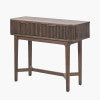Raie ribbed console table