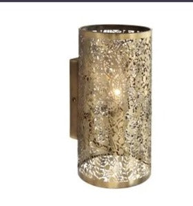 Secret Garden wall light in antique brass