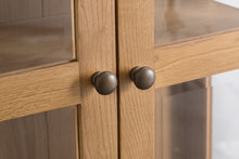 Claudio Living Display Cabinet with Glass Doors