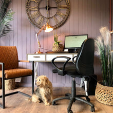 Stockholm Natural 3 - drawer Desk