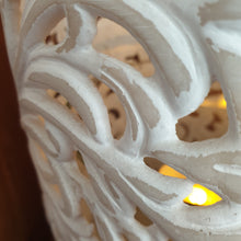 White cut out Lantern