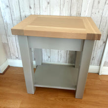 Brittany Oak Lamp Table