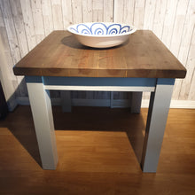 Chunky Top Rustic Pine dining table