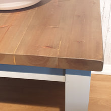 Chunky Top Rustic Pine dining table