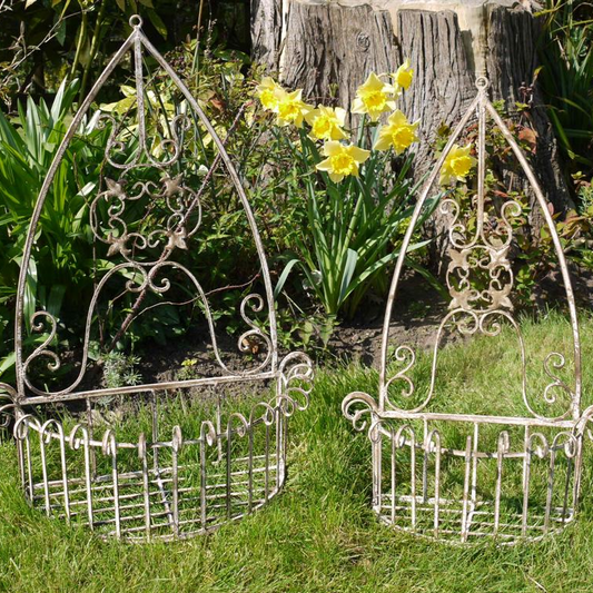Set of 2 Wall Planters - Outdoor
