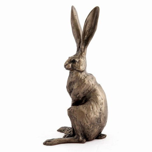 Sitting Hare Bronze Sculpture