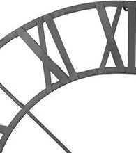 Black Metal Skeleton Wall Clock