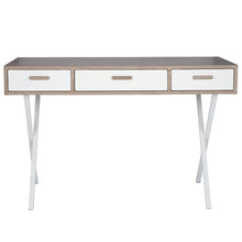 Stockholm Natural 3 - drawer Desk