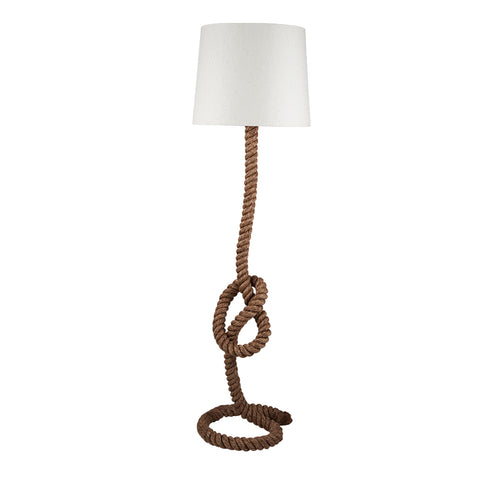 Rope Knotted Floor Lamp