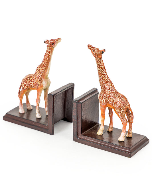 Giraffe Bookends - Cast Iron