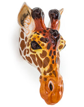 Giraffe Head wall vase
