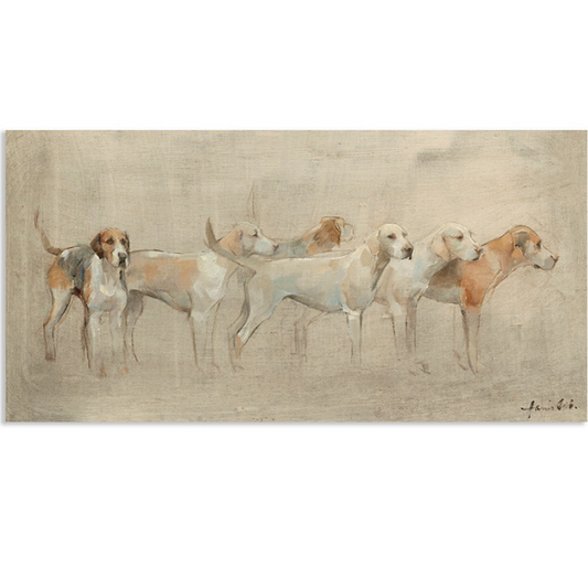 Hounds Canvas
