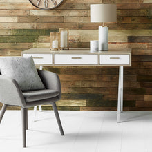 Stockholm Natural 3 - drawer Desk