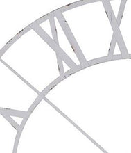 White Metal Skeleton Wall Clock
