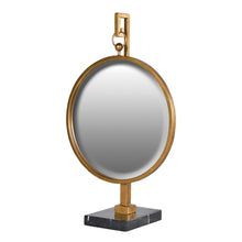 Large Round Mirror on Stand