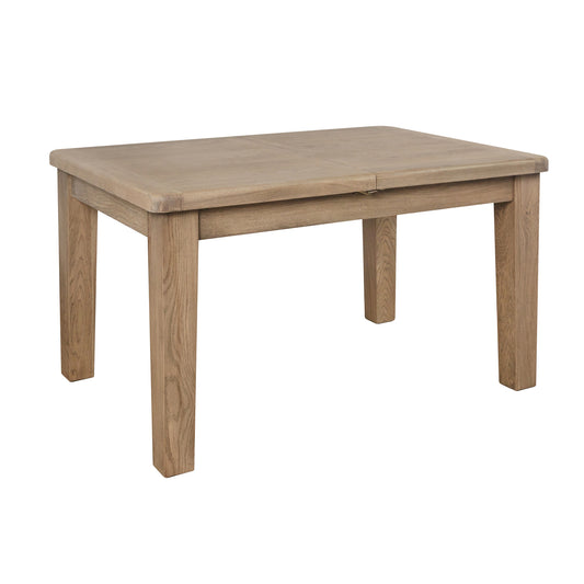 Hodsow Oak Dining Table - 1.3m/1.8m Extender