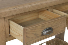 Hodsow Oak Console Table
