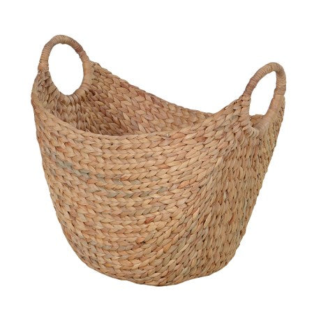 Large Round Basket with Handles