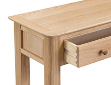 Nordic Oak Living Console Table