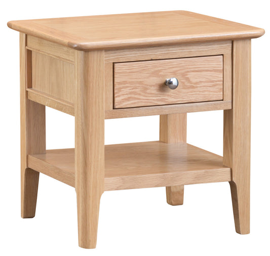 Nordic Lamp Table - Oak or Painted
