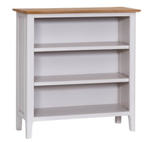 Nordic Small Wide Bookcase - Oak or Painted