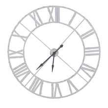 White Metal Skeleton Wall Clock