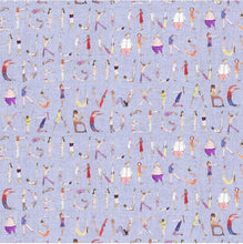 Alphabet Wallpaper - 4 Colourways