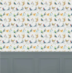 Birds Wallpaper - 2 Colourways