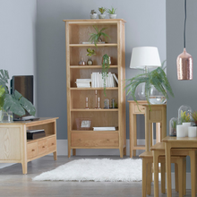 Nordic Large Bookcase - Oak or Painted