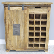 Industrial Wine Cabinet