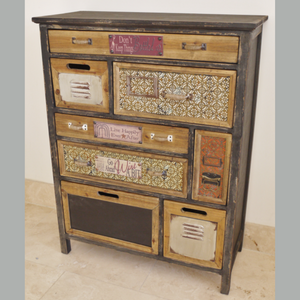 French Rustic Apothecary cabinet
