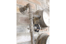 Industrial Pipe Clock