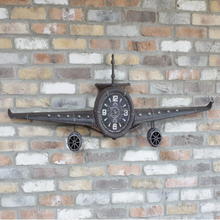 Industrial Aeroplane Clock