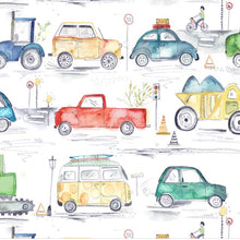Traffic Jam Wallpaper - 3 Colourways