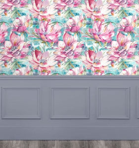 Dusky Blooms Wallpaper - 2 Colours