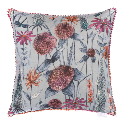 Floribunda Cornflower Cushion