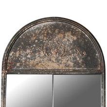 Relief Top Vintage Style Mirror