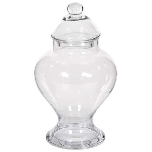 Small Glass Ginger Jar with Lid